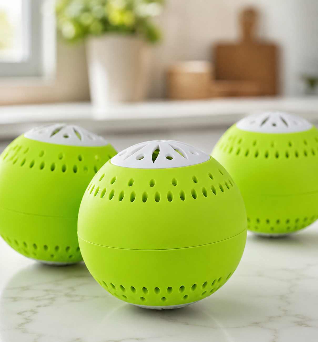 EcoFresh Activated Carbon Refrigerator Deodorizer (3-Pack)